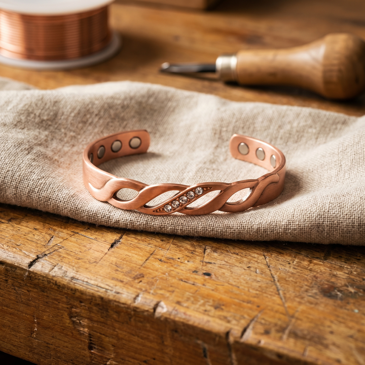 Bracelet en cuivre Seam de Chloé