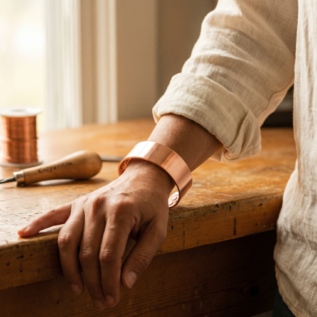 Bracelet en cuivre Anvil de Chloé – vue 2