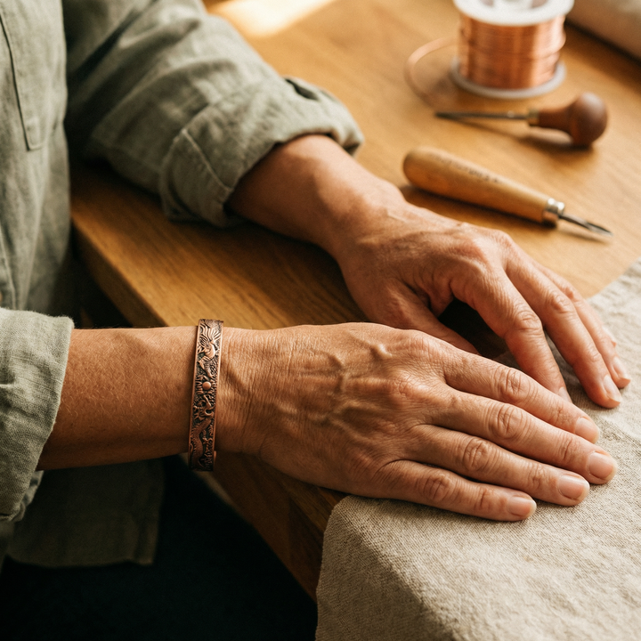 Bracelet en cuivre Loam de Chloé – vue 2
