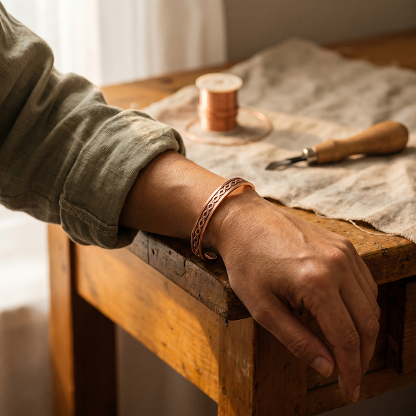 Bracelet en cuivre Current de Chloé – vue 2