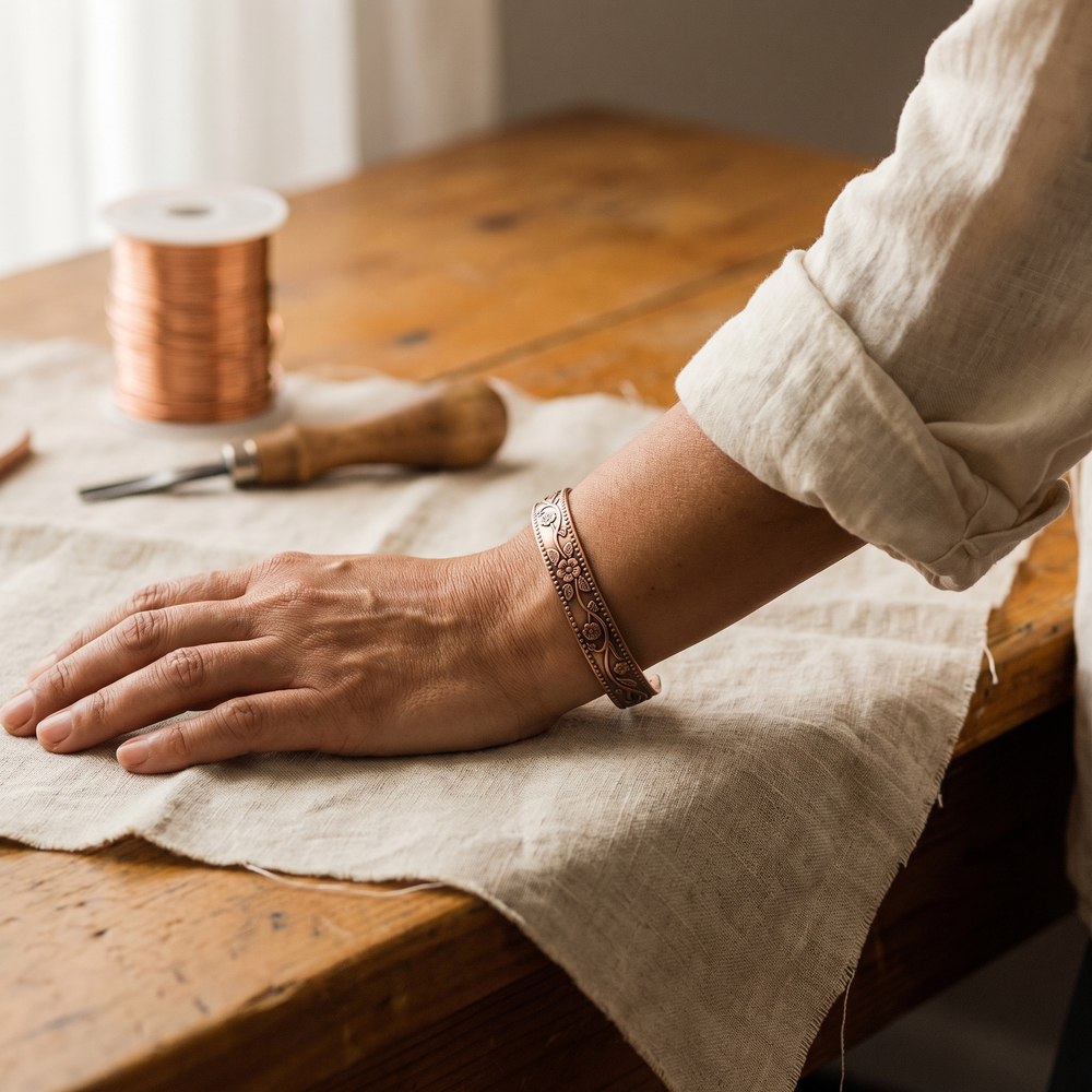 Bracelet en cuivre Knell de Chloé – vue 2