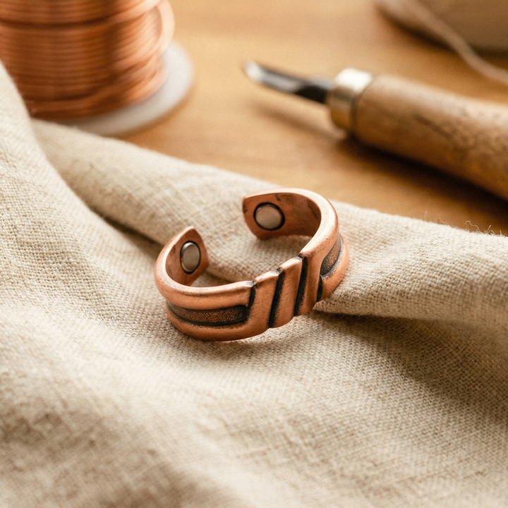 Bague en cuivre Peat de Chloé