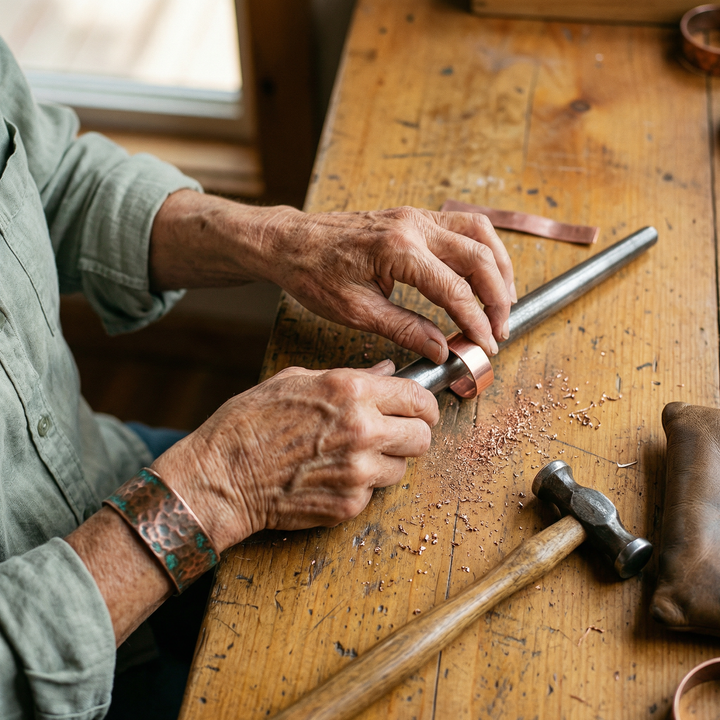 Bague en cuivre Peat de Chloé – vue 4