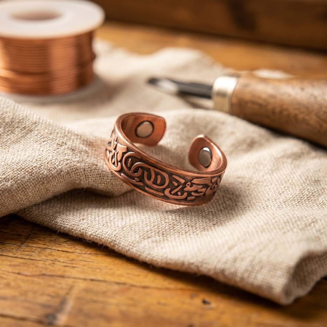 Bague en cuivre Burr de Chloé