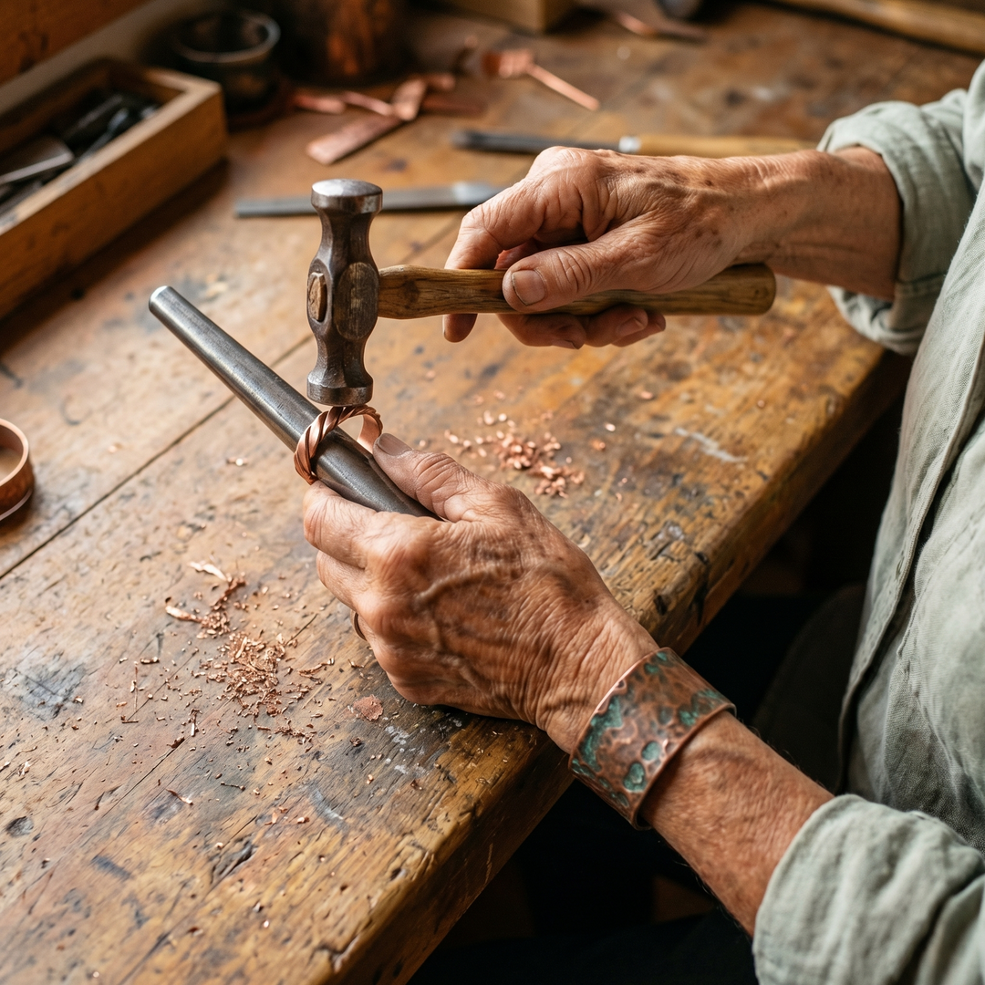 Bague en cuivre Knap de Chloé – vue 4