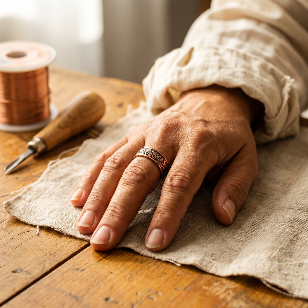 Bague en cuivre Clag de Chloé – vue 2