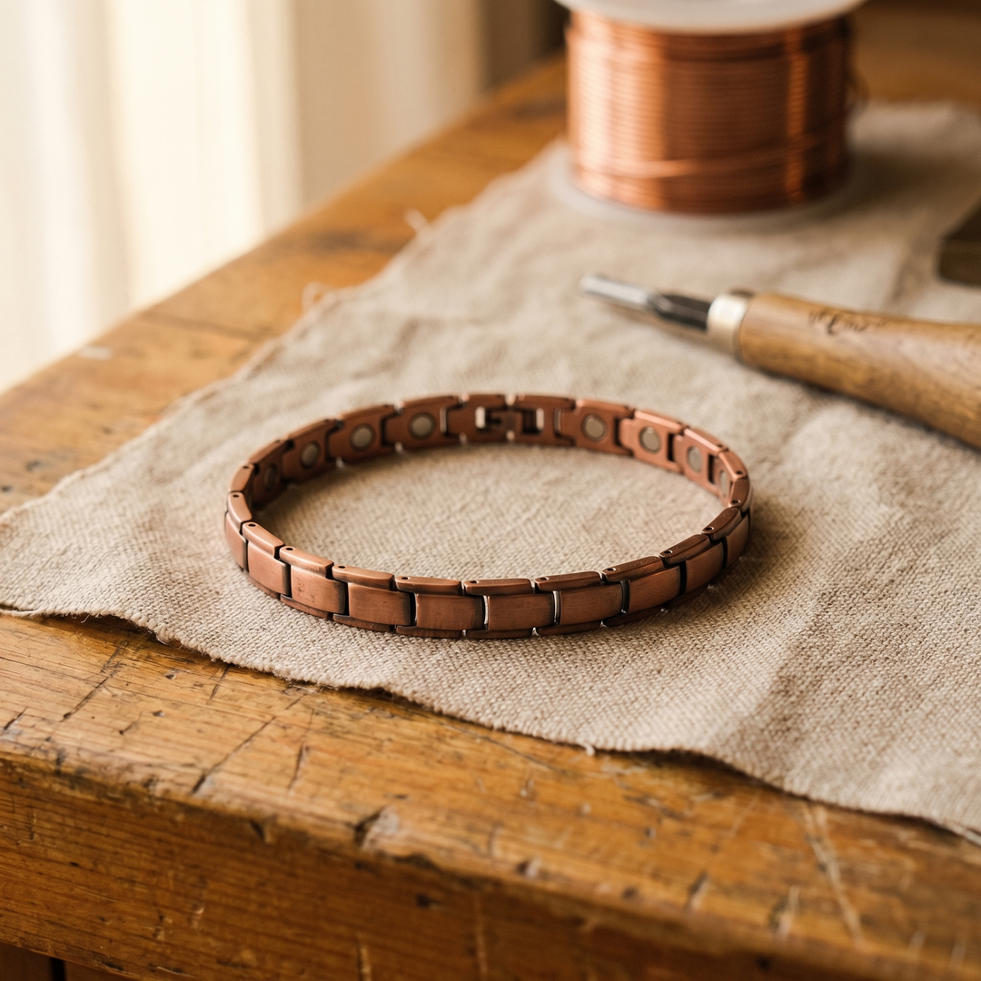 Bracelet de cheville en cuivre Shore de Chloé – vue 2