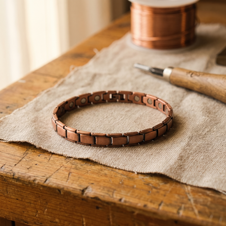 Bracelet de cheville en cuivre Shore de Chloé – vue 2