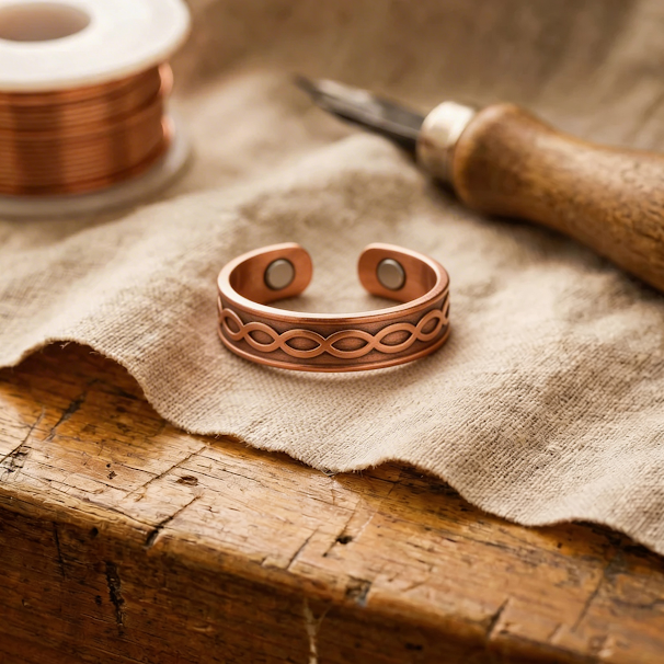 Bague en cuivre Char de Chloé