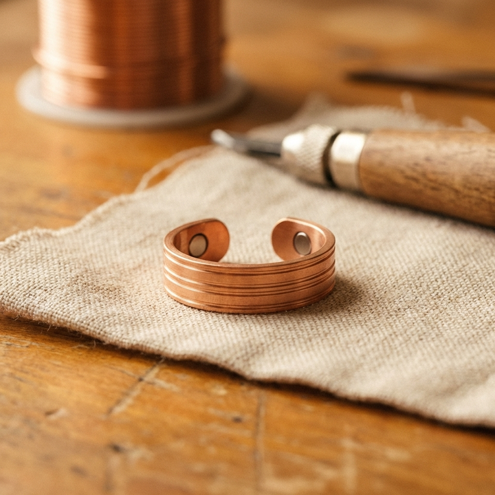 Bague en cuivre Band de Chloé