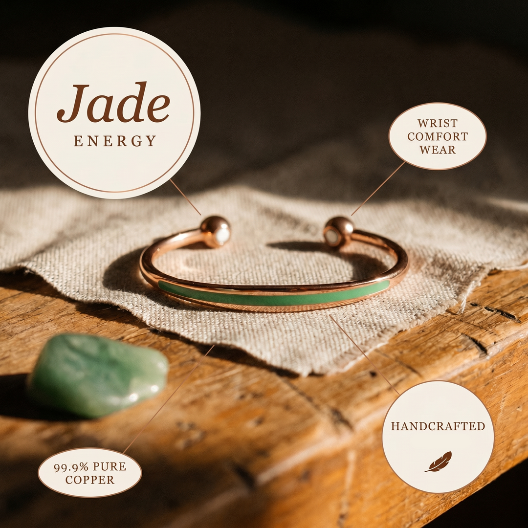 Bracelet en cuivre Jade de Chloé – vue 5