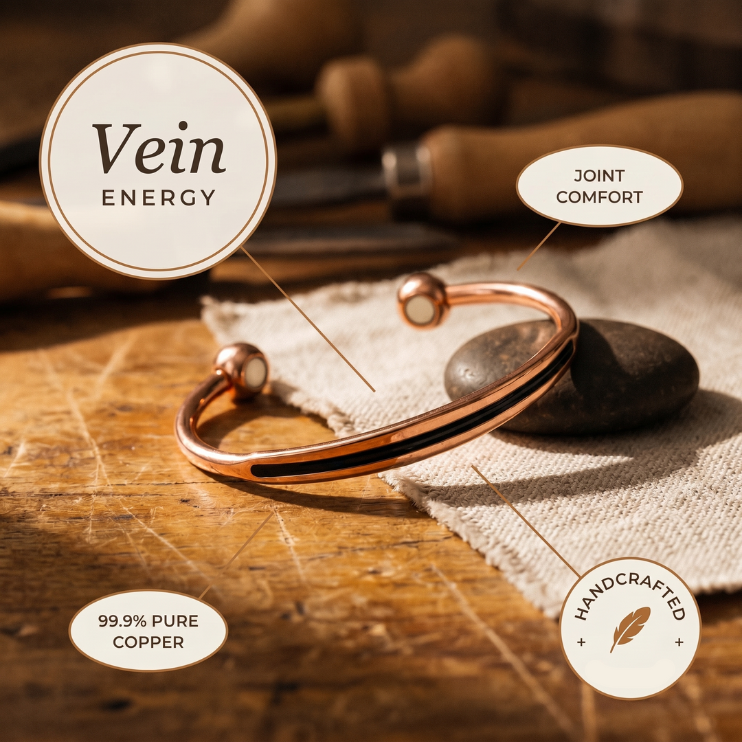 Bracelet en cuivre Vein de Chloé – vue 5