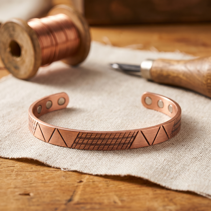 Bracelet en cuivre Crest de Chloé