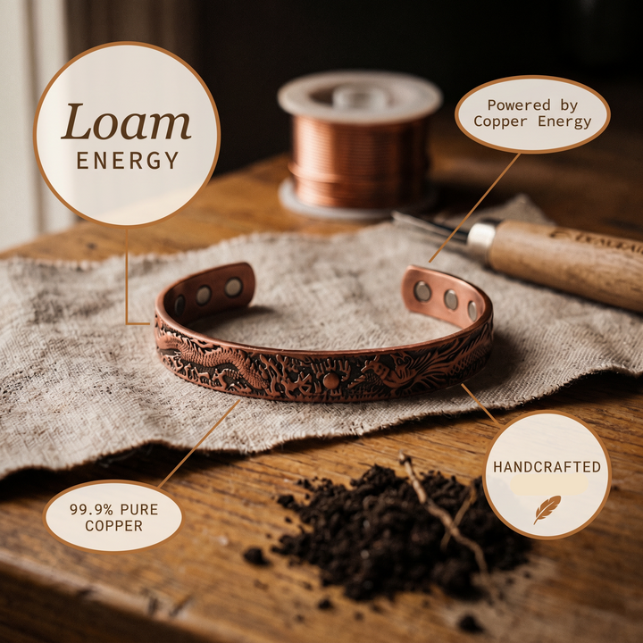 Bracelet en cuivre Loam de Chloé – vue 5
