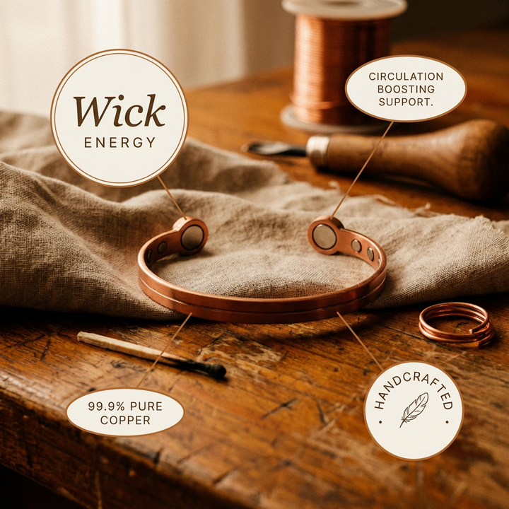 Bracelet en cuivre Wick de Chloé – vue 5