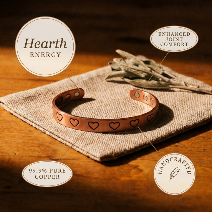 Bracelet en cuivre Hearth de Chloé – vue 5