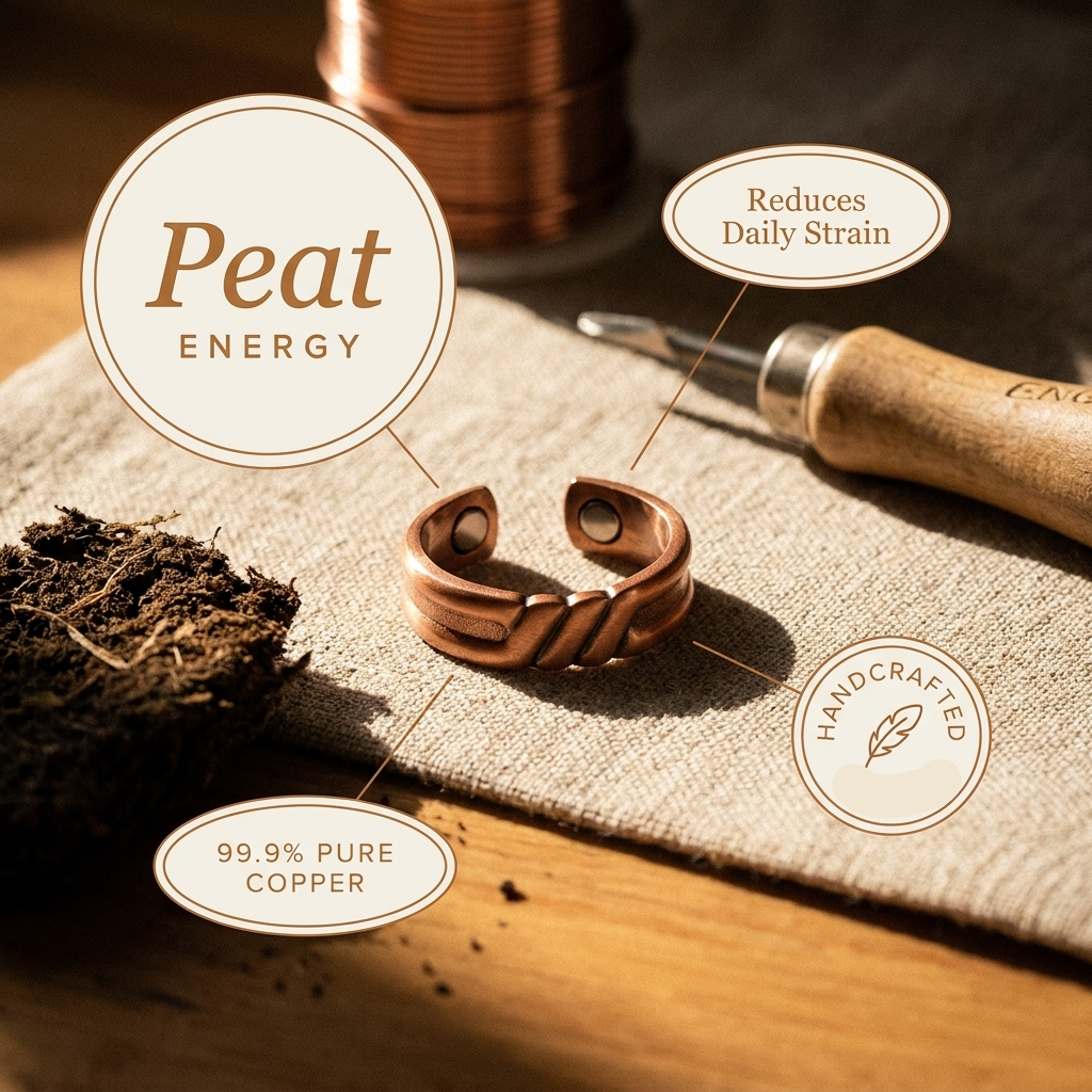 Bague en cuivre Peat de Chloé – vue 5