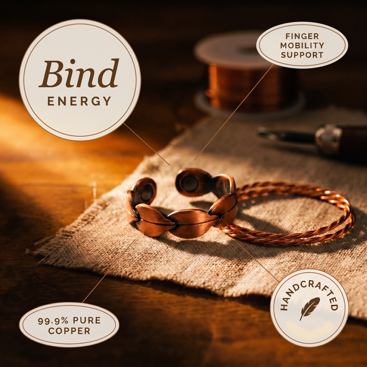 Bague en cuivre Bind de Chloé – vue 5