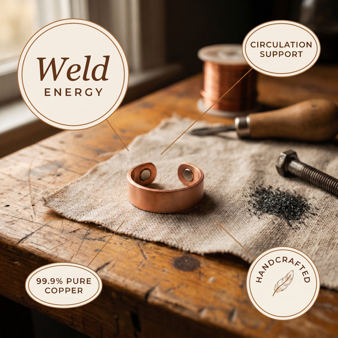 Bague en cuivre Weld de Chloé – vue 5