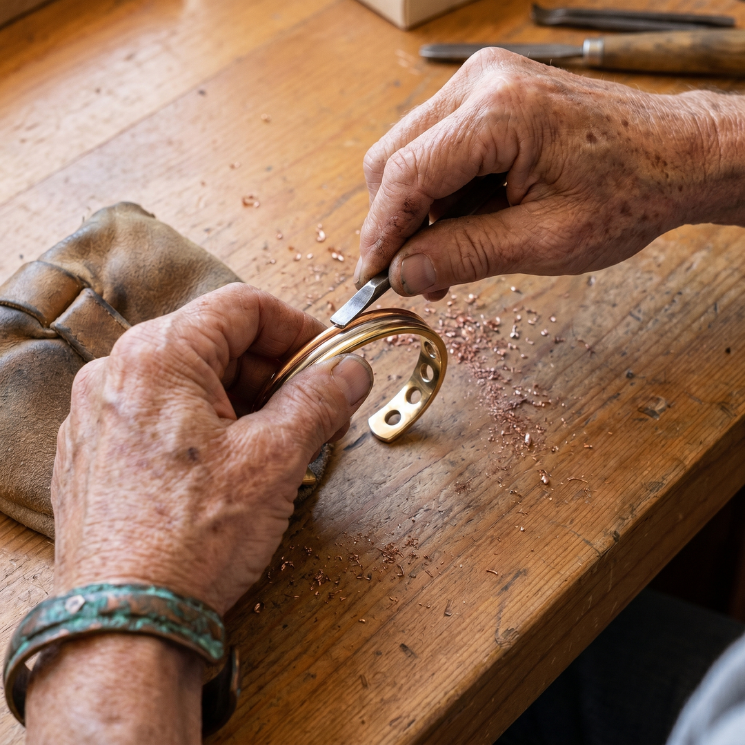 Bracelet en cuivre Fell de Chloé – vue 4