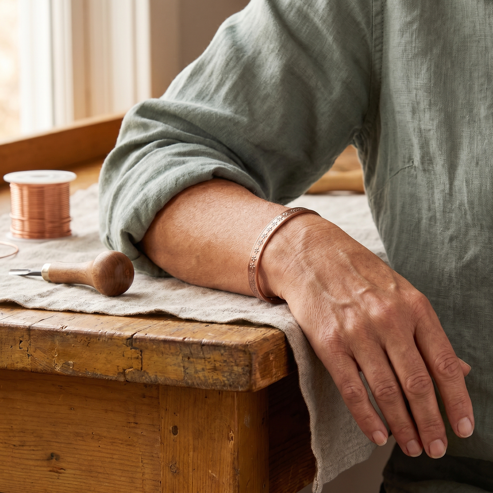 Bracelet en cuivre Loch de Chloé – vue 2