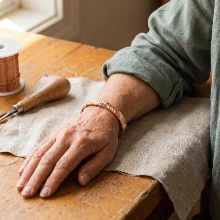 Bracelet en cuivre Lunar de Chloé – vue 2