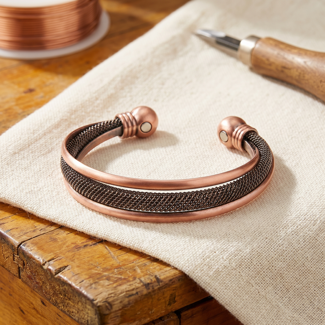 Bracelet en cuivre Cairn de Chloé