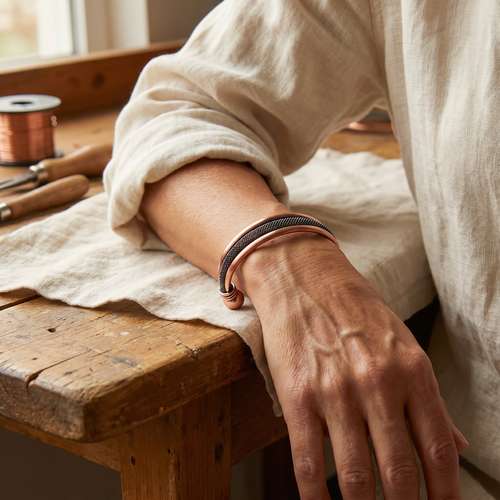 Bracelet en cuivre Cairn de Chloé – vue 2