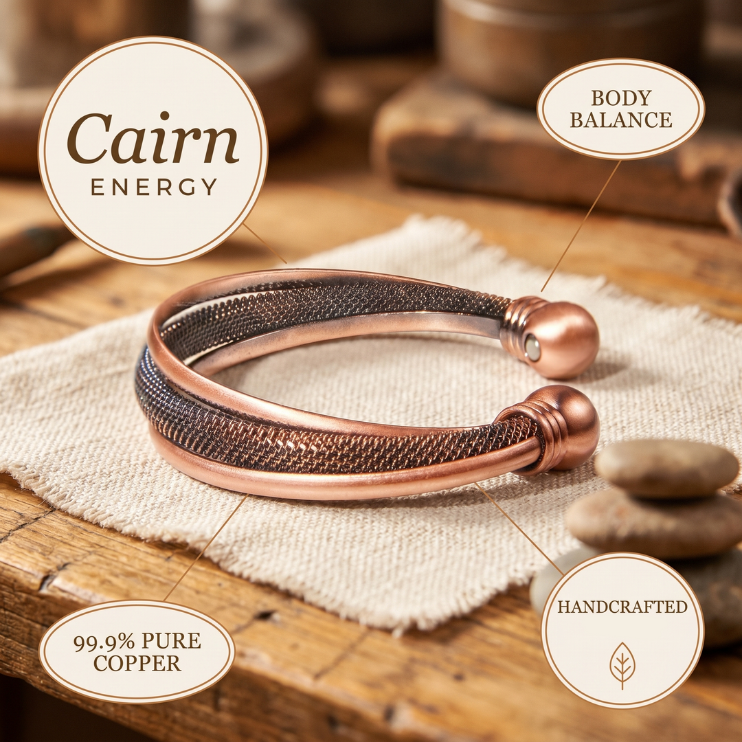 Bracelet en cuivre Cairn de Chloé – vue 5