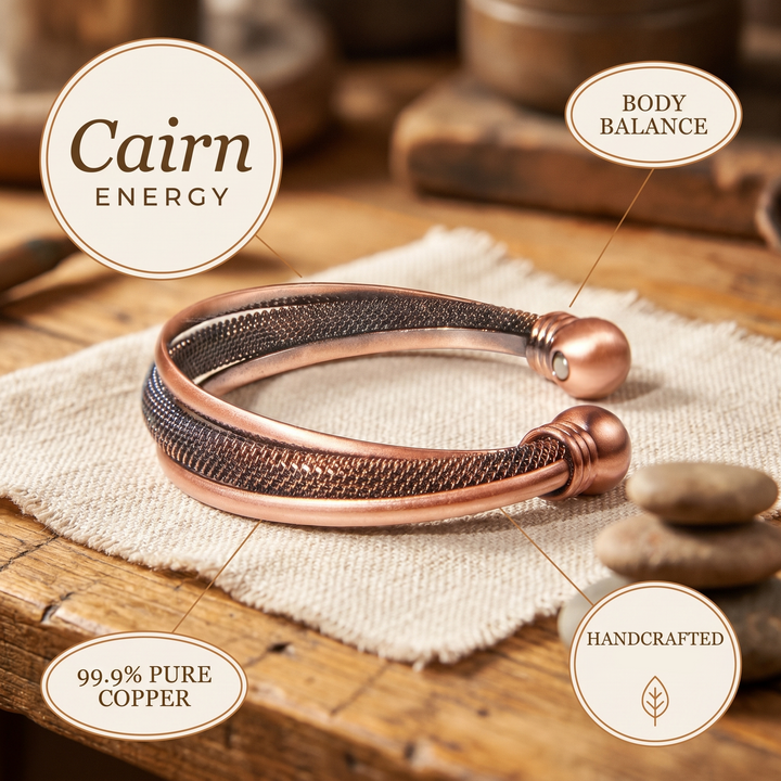 Bracelet en cuivre Cairn de Chloé – vue 5