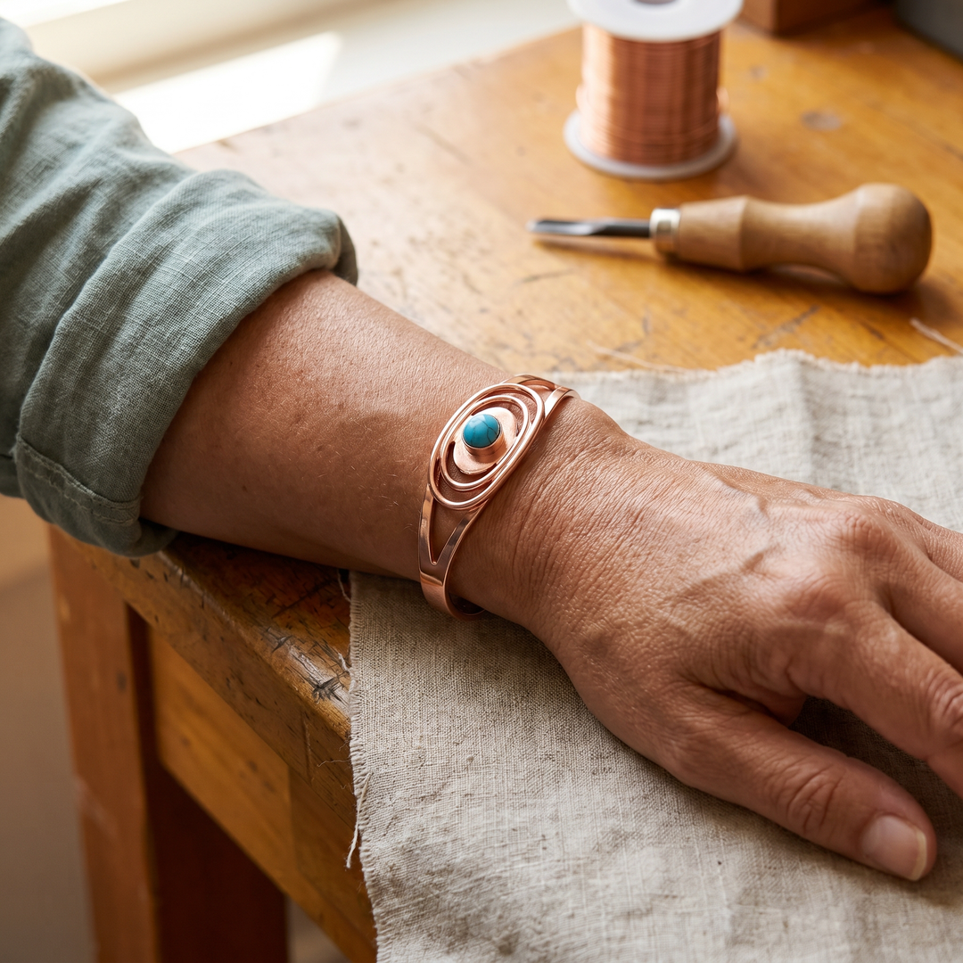 Bracelet en cuivre Sedge de Chloé – vue 2