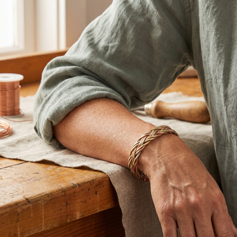 Bracelet en cuivre Mire de Chloé – vue 2