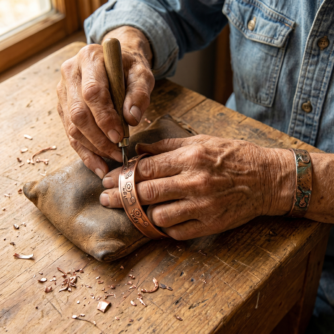 Bracelet en cuivre Brae de Chloé – vue 4
