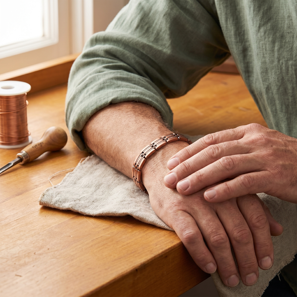 Bracelet en cuivre Pike pour homme de Chloé – vue 2