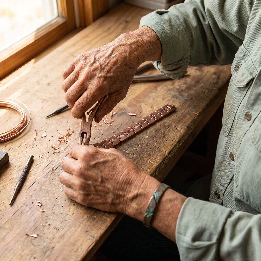 Bracelet en cuivre Pike pour homme de Chloé – vue 4