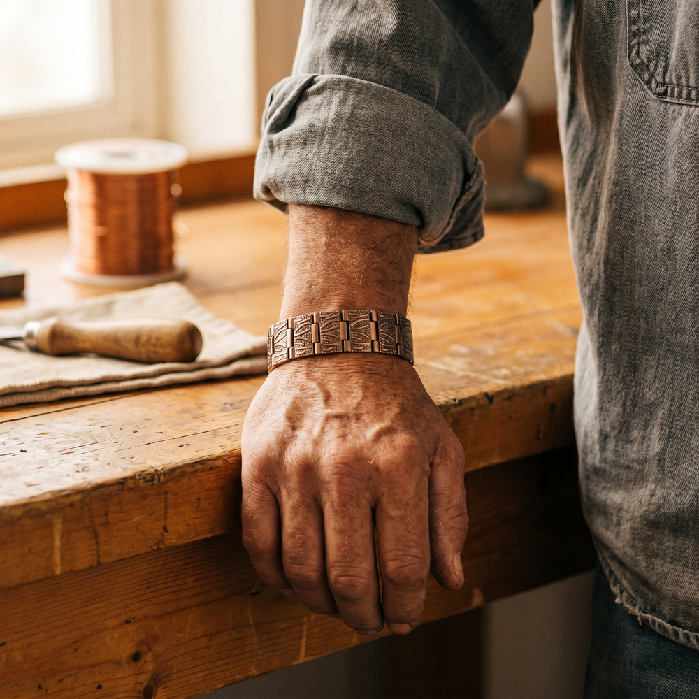 Bracelet en cuivre Grit pour homme de Chloé – vue 2