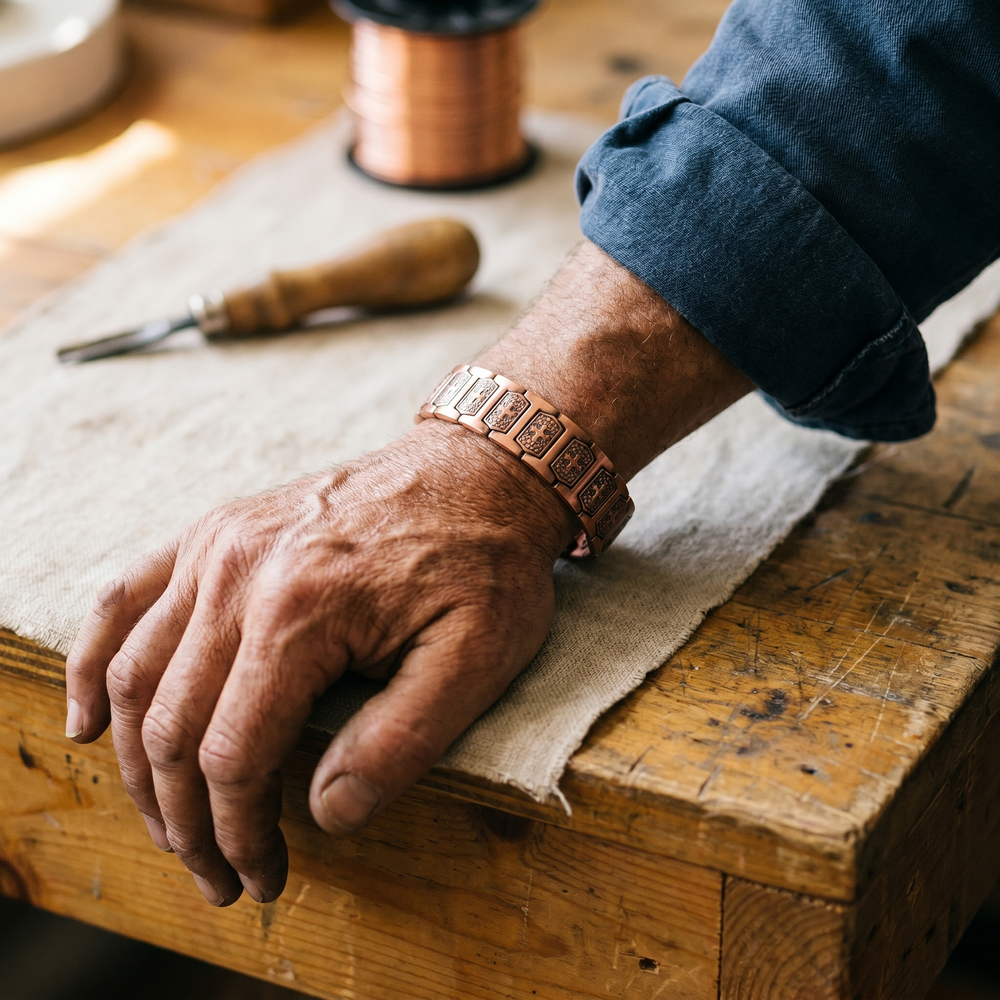 Bracelet en cuivre Gale pour homme de Chloé – vue 2
