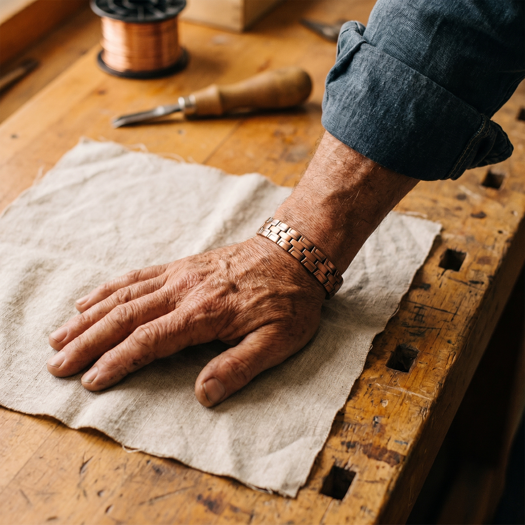 Bracelet en cuivre Gorse pour homme de Chloé – vue 2