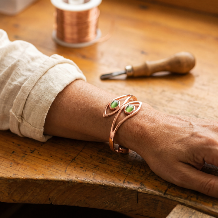 Bracelet en cuivre Opal de Chloé – vue 2