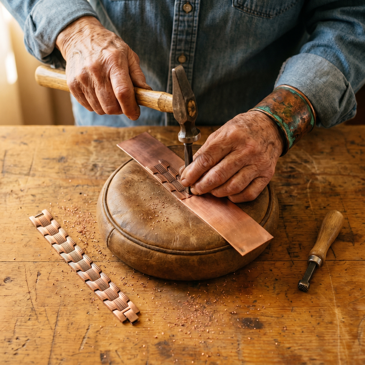 Bracelet en cuivre Crag de Chloé – vue 4