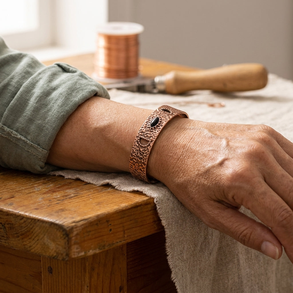 Bracelet en cuivre Brume de Chloé – vue 2