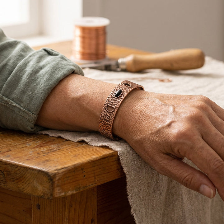 Bracelet en cuivre Brume de Chloé – vue 2