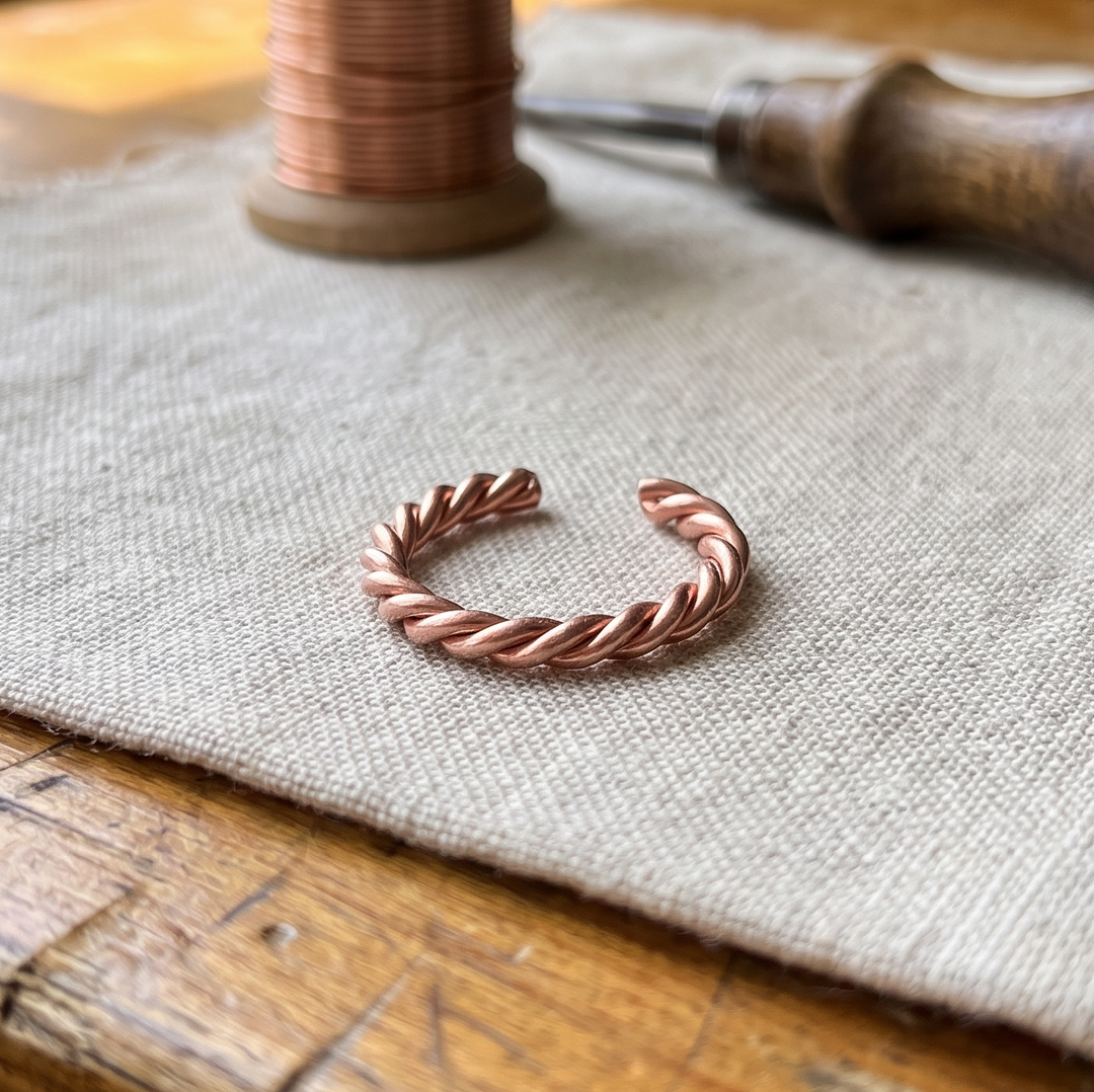 Bague en cuivre Tensor de Chloé