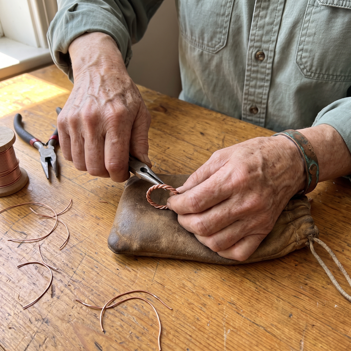 Bague en cuivre Tensor de Chloé – vue 3