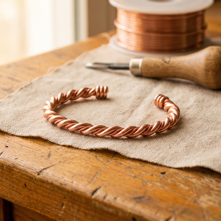 Bracelet en cuivre Tensor de Chloé