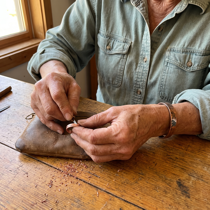 Bague en cuivre Root de Chloé – vue 3