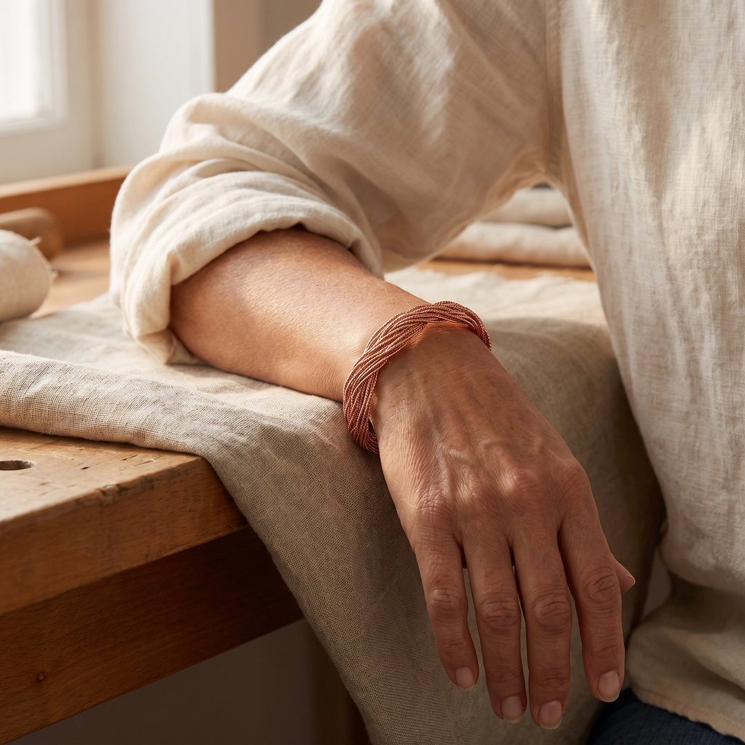 Bracelet en cuivre Finch de Chloé – vue 2
