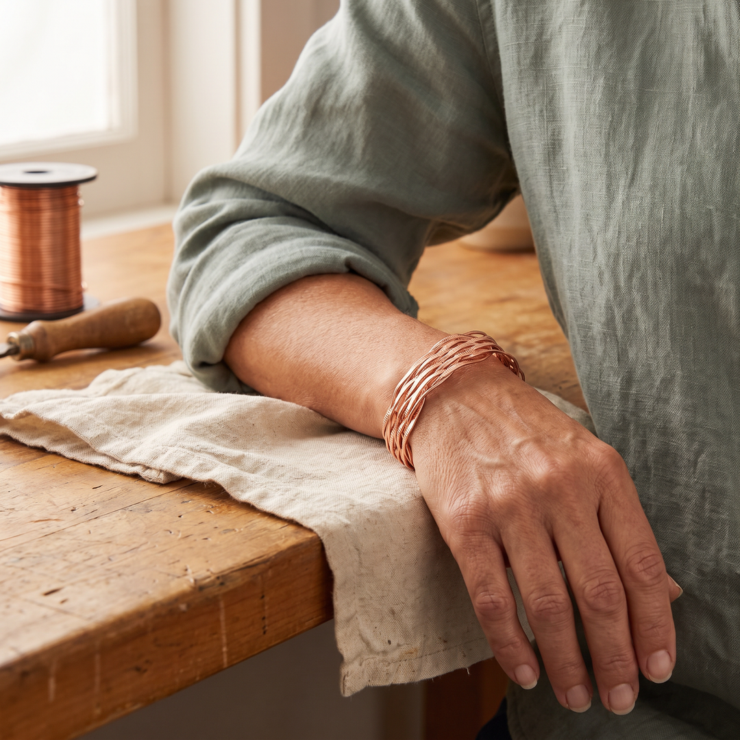 Bracelet en cuivre Wisp de Chloé – vue 2