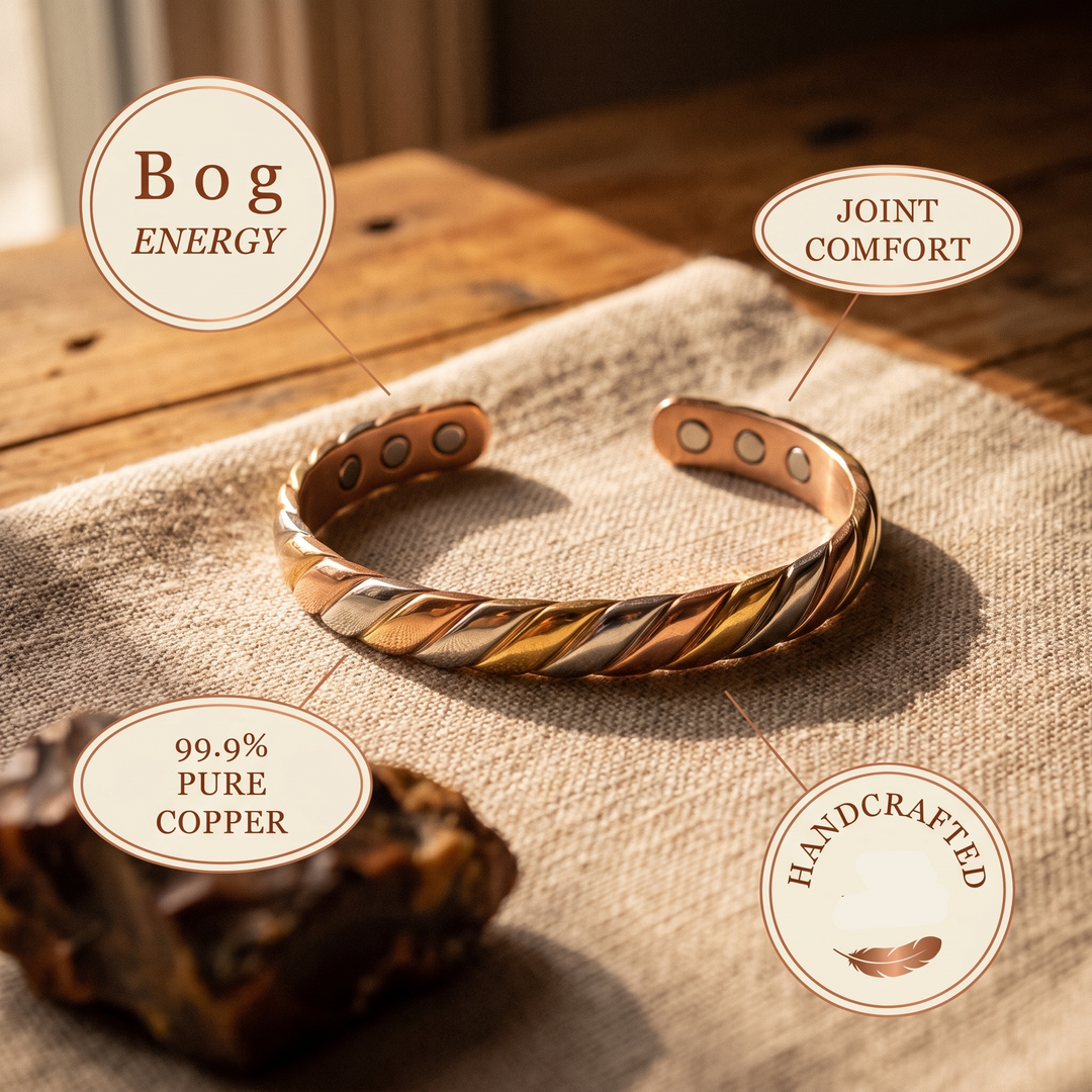 Bracelet en cuivre Bog de Chloé – vue 5