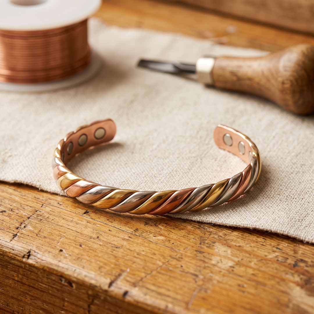 Bracelet en cuivre Bog de Chloé